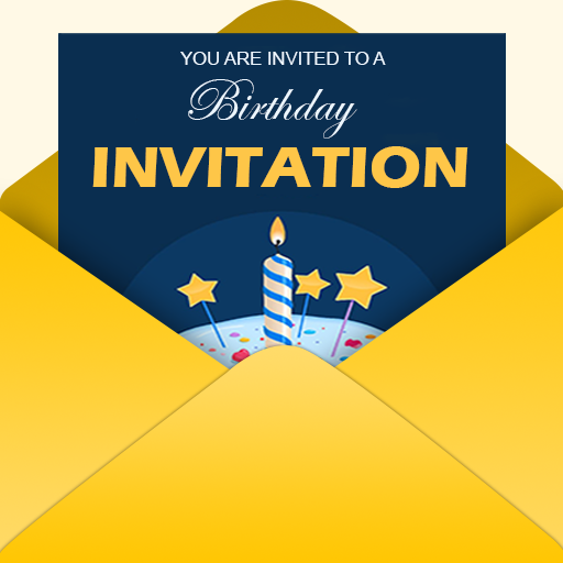 Invitation card Maker, Design icon