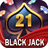 Blackjack 21 offline card game icon